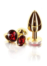 Butt Plug With Diamond Jewel M