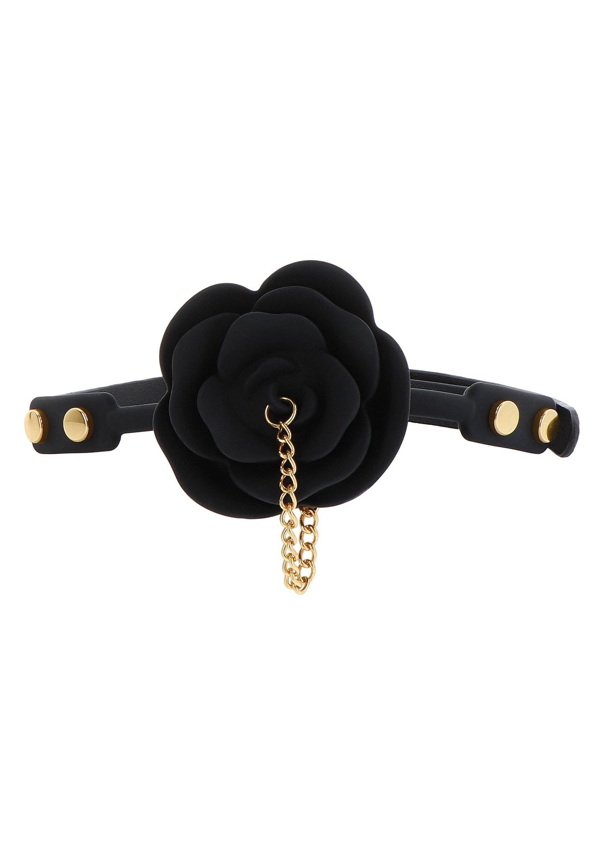 Rose Ball Gag with Plug