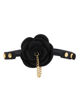 Rose Ball Gag with Plug