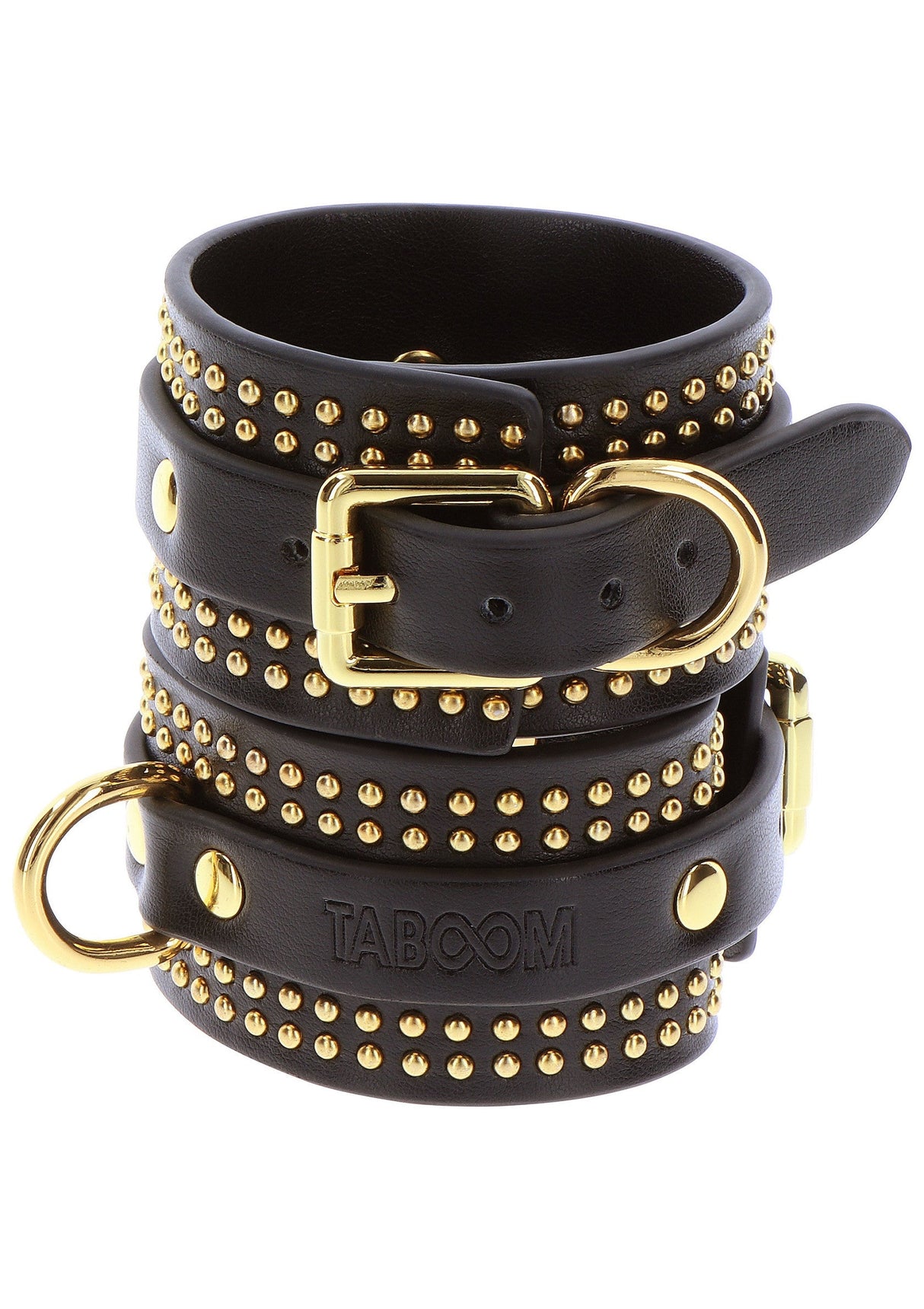 Studded Ankle Cuffs Set