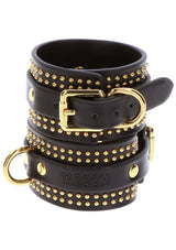 Studded Ankle Cuffs Set
