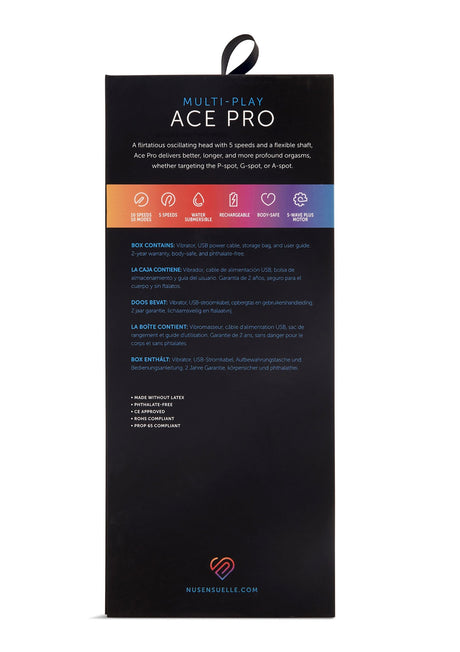 Ace Pro Prostate + G-Spot Vibrator