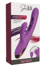 G-Punkt Rabbit Vibrator mit Fingerbewegungen