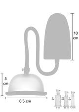 Automatische Vakuumpumpe für Vagina und Klitoris