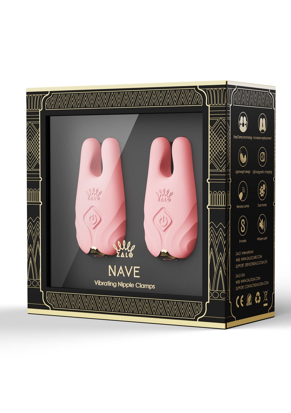 Nave Vibrating Nipple Clamps