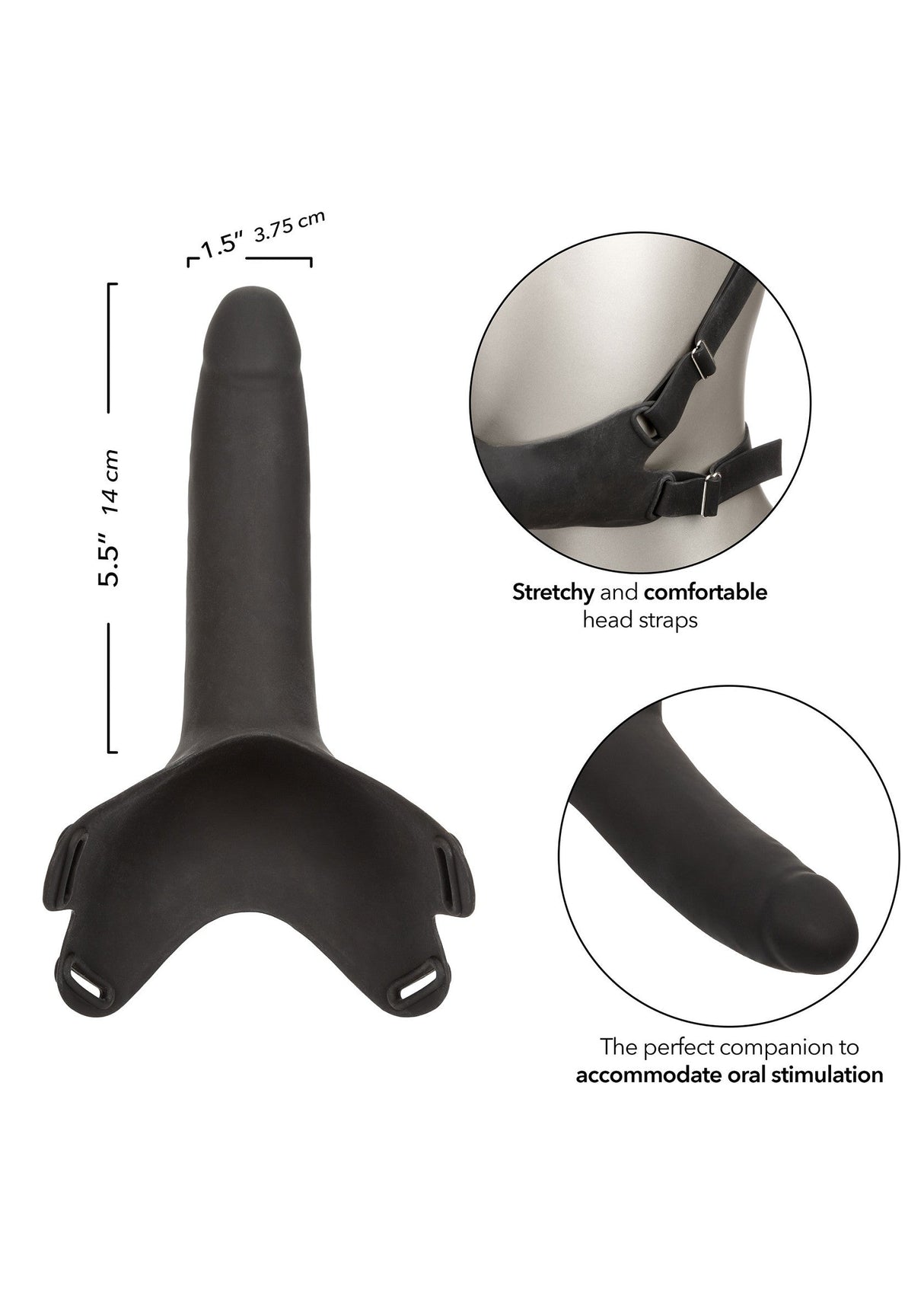 Silicone Dong – Black