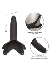 Silicone Dong – Black