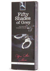 You Are Mine Metal Handcuffs
