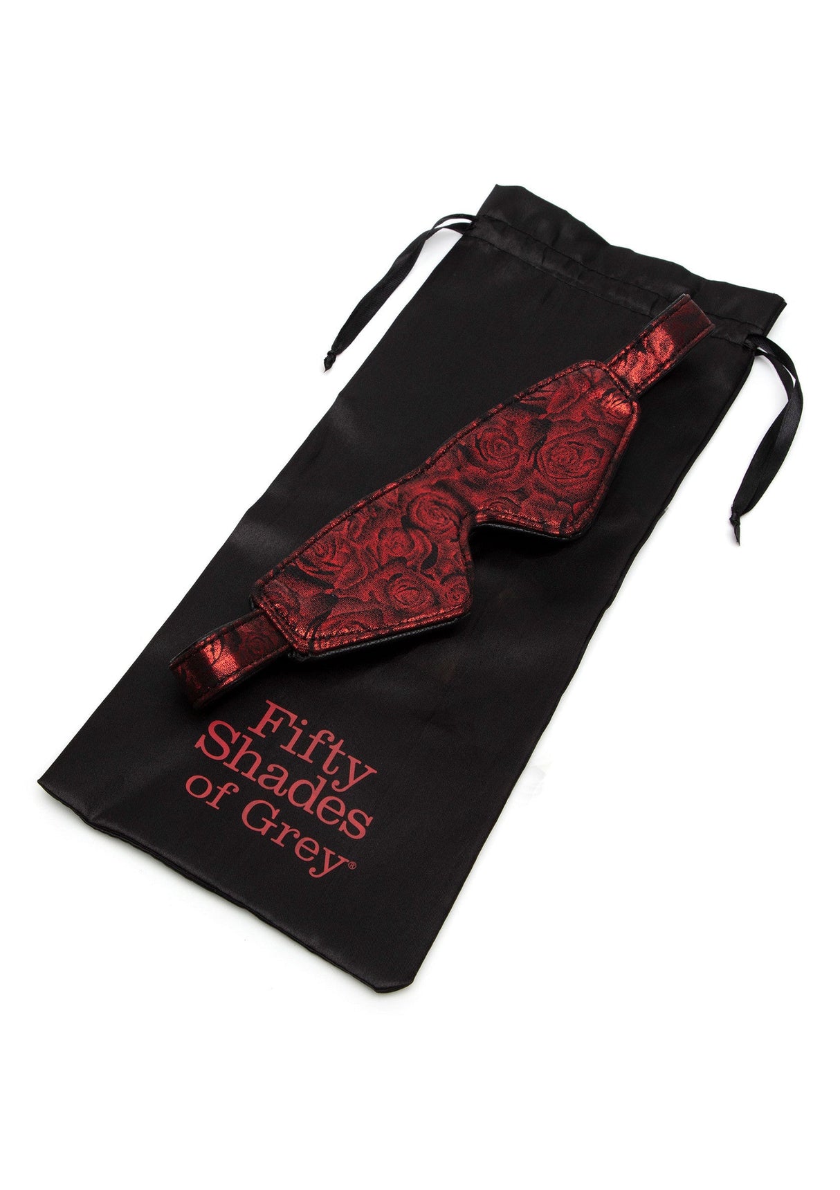 Reverse PU Leather Blindfold