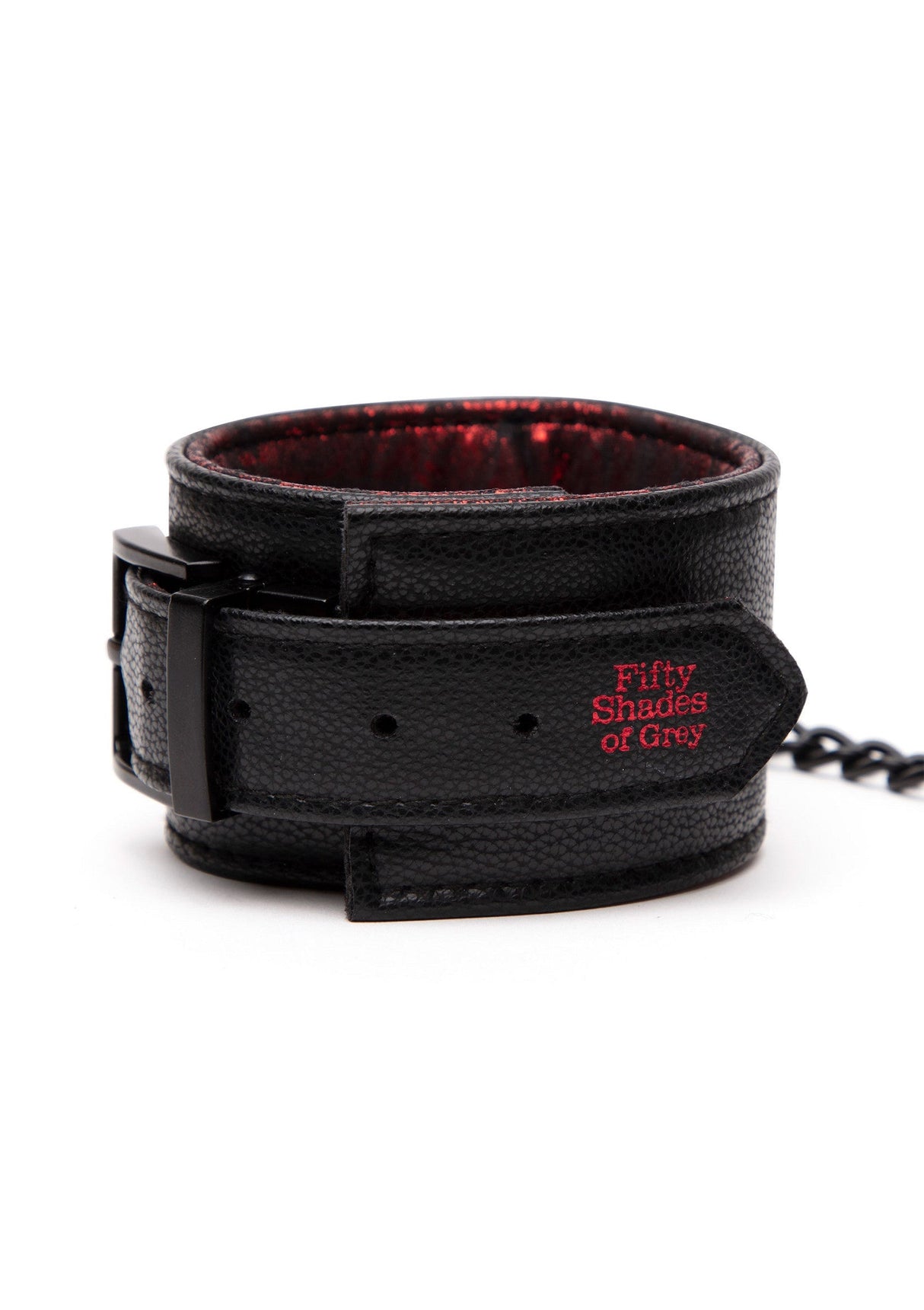 Reverse PU Leather Wrist Cuffs