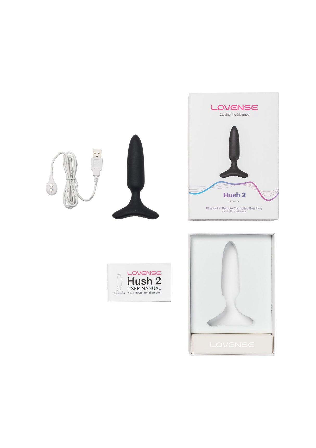 Hush 2 - 1 inch