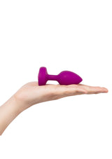 B-Vibe Vibrating Jewel Plug S/M