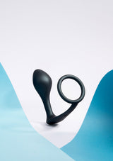 B-Vibe Ringer Cock Ring & Plug