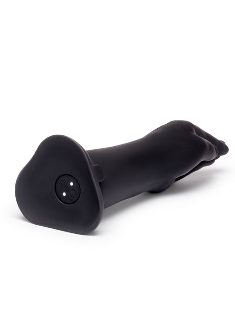 Vibrating Silicone Fisting Dildo