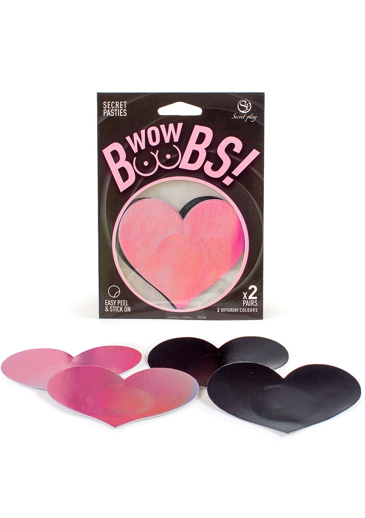 Heart Nipple Pasties 2 Pair