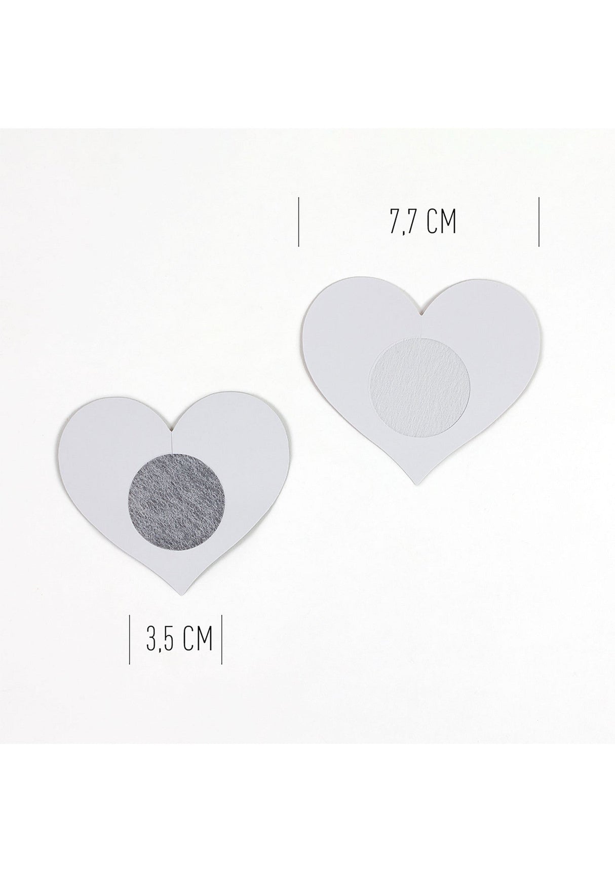 Heart Nipple Pasties 2 Pair