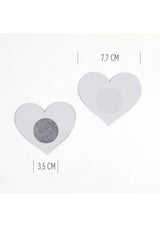 Heart Nipple Pasties 2 Pair