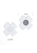 Cross Nipple Pasties 2 Pair