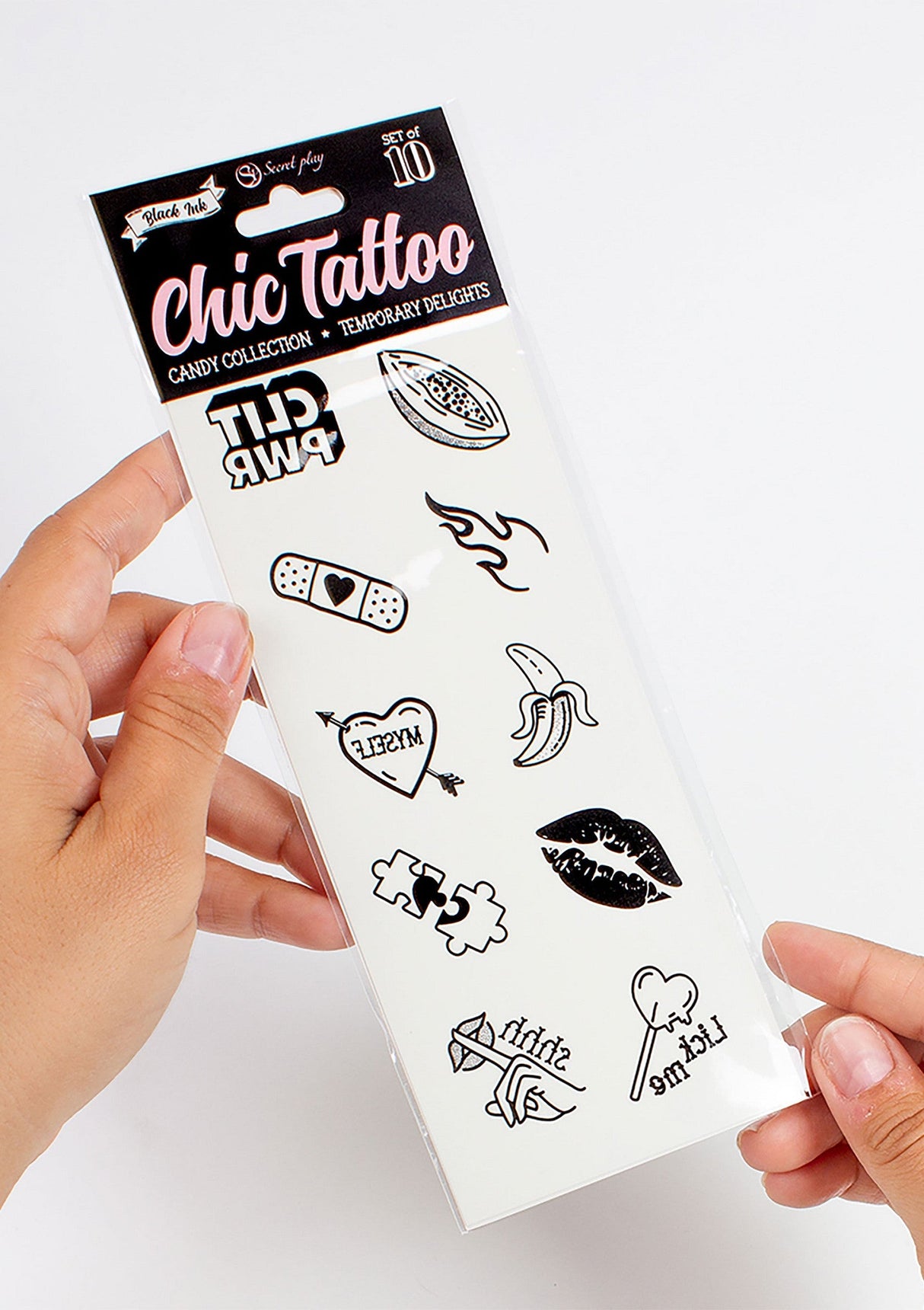 Candy Chic tijdelijke tatoeage