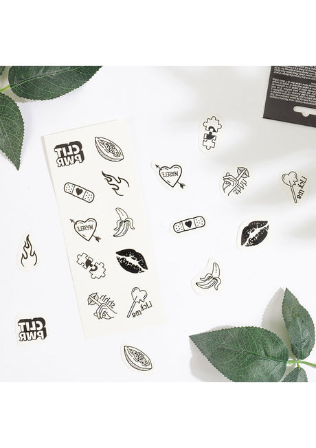 Candy Chic Temporäres Tattoo