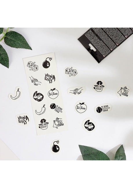 Spicy Chic Temporäres Tattoo