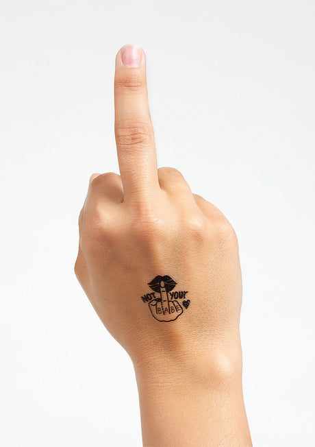 Spicy Chic Temporäres Tattoo