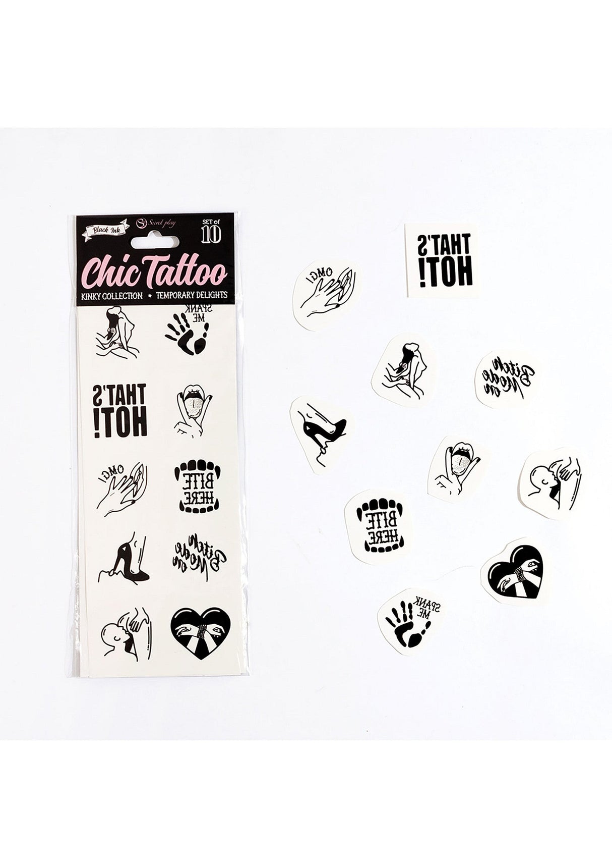 Kinky Chic Temporary Tattoo