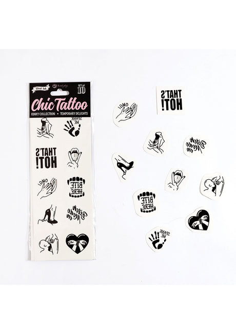 Kinky Chic Temporary Tattoo