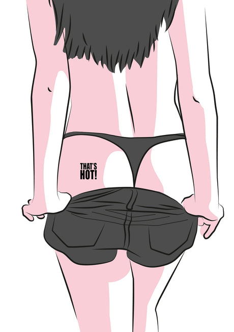 Kinky Chic Temporäres Tattoo