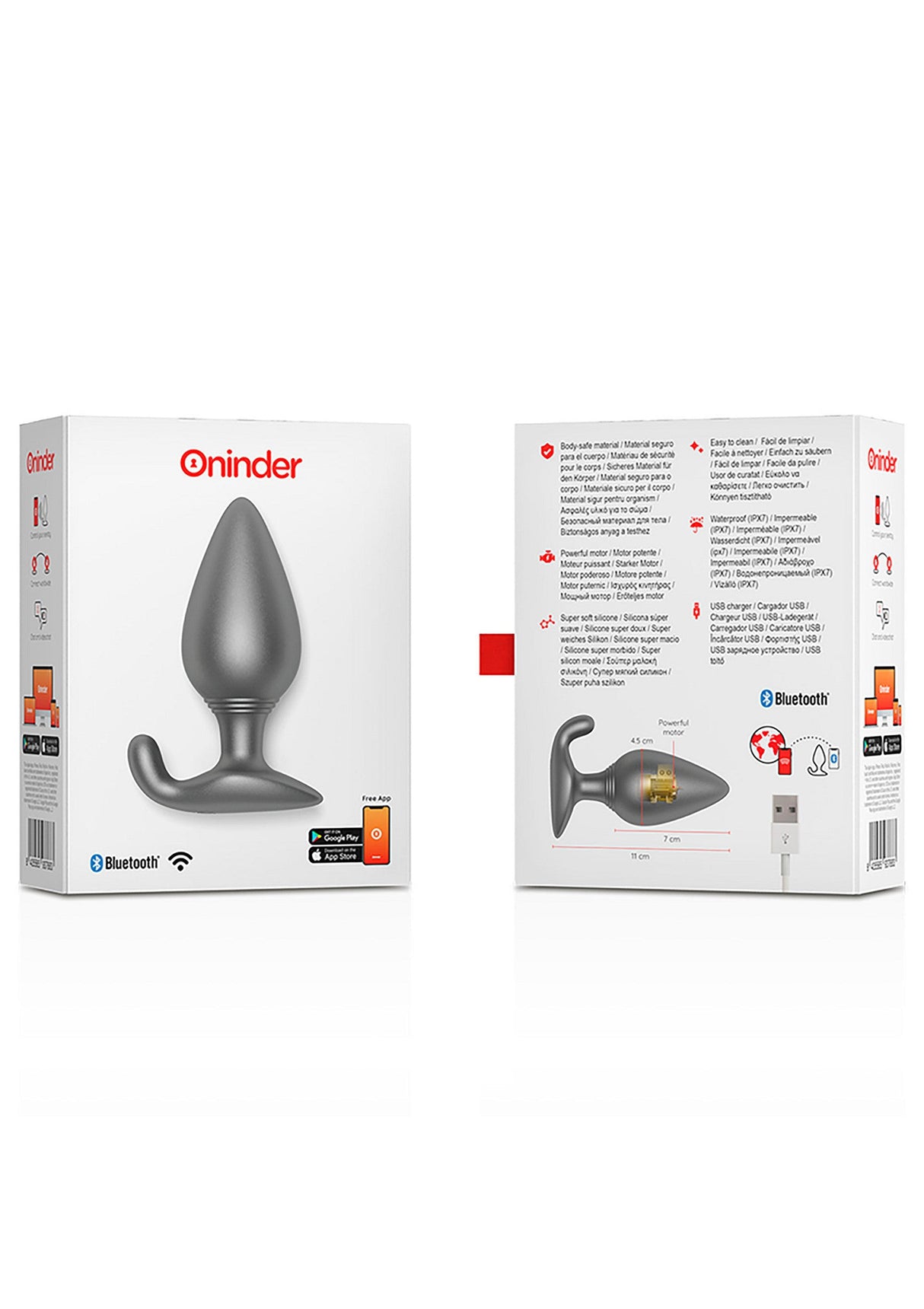 Rio Vibrating Anal Plug + App