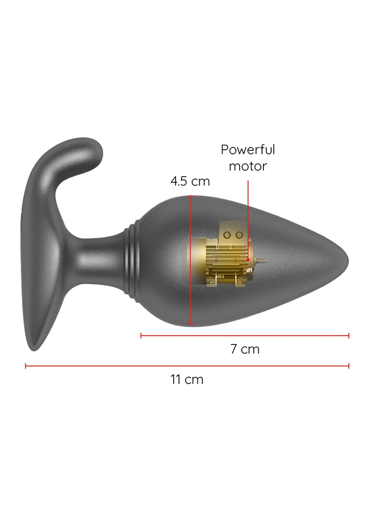 Rio Vibrating Anal Plug + App