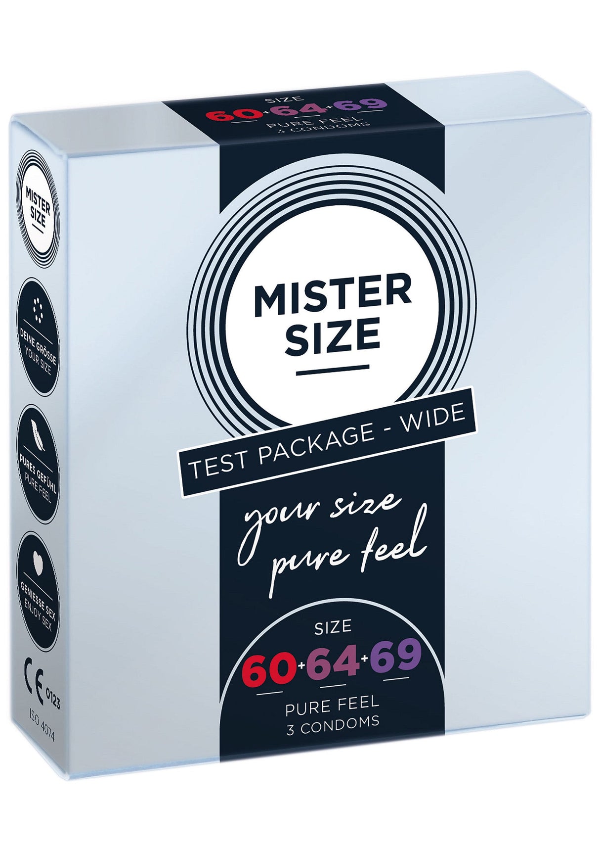MISTER SIZE 60-64-69mm 3-pack