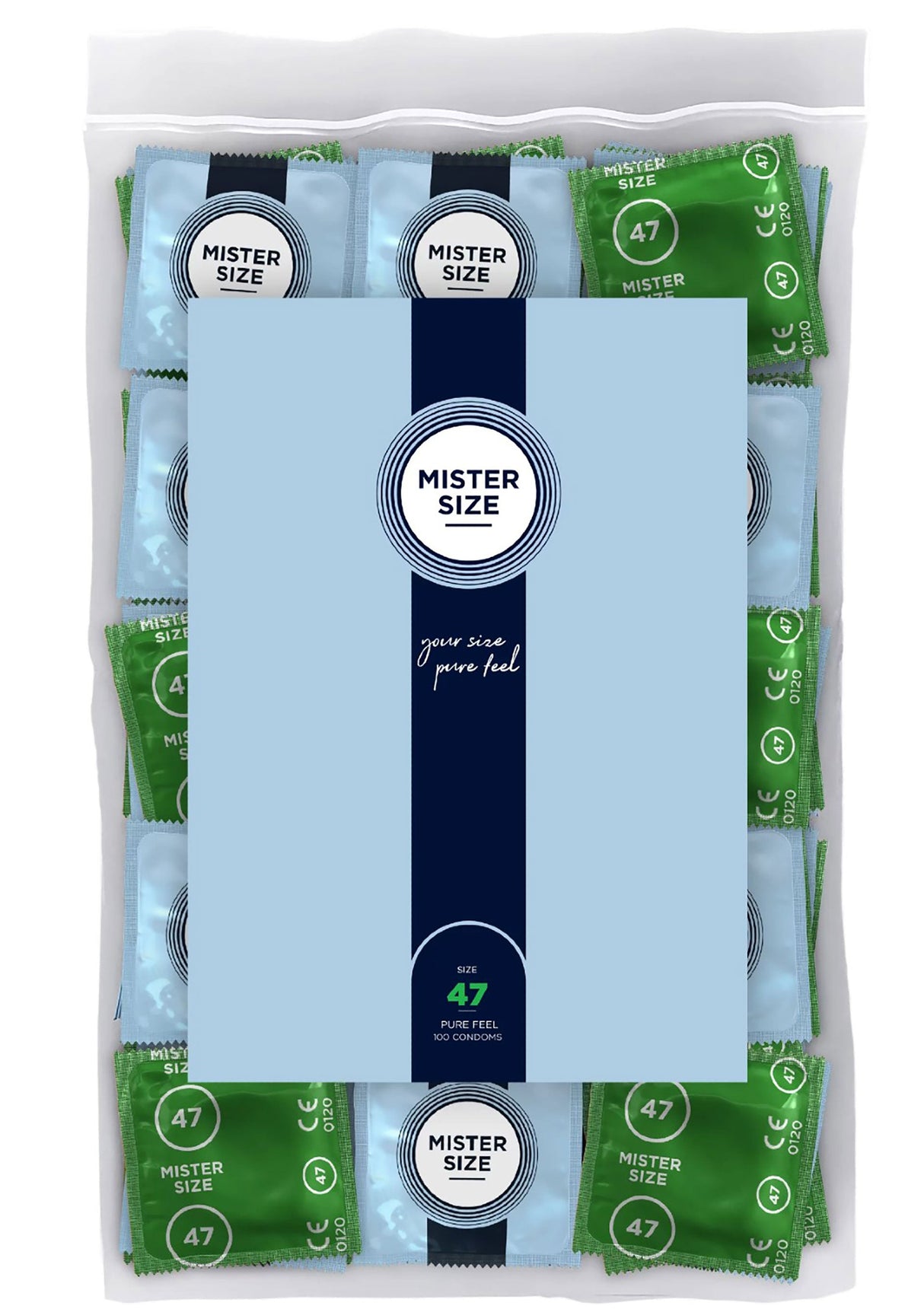 MISTER SIZE 47mm Condoms 100pcs